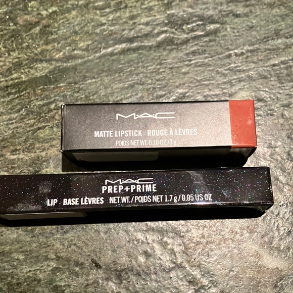 MAC Cosmetics Other - MAC matte lipstick in shade “whirl” and MAC lip primer